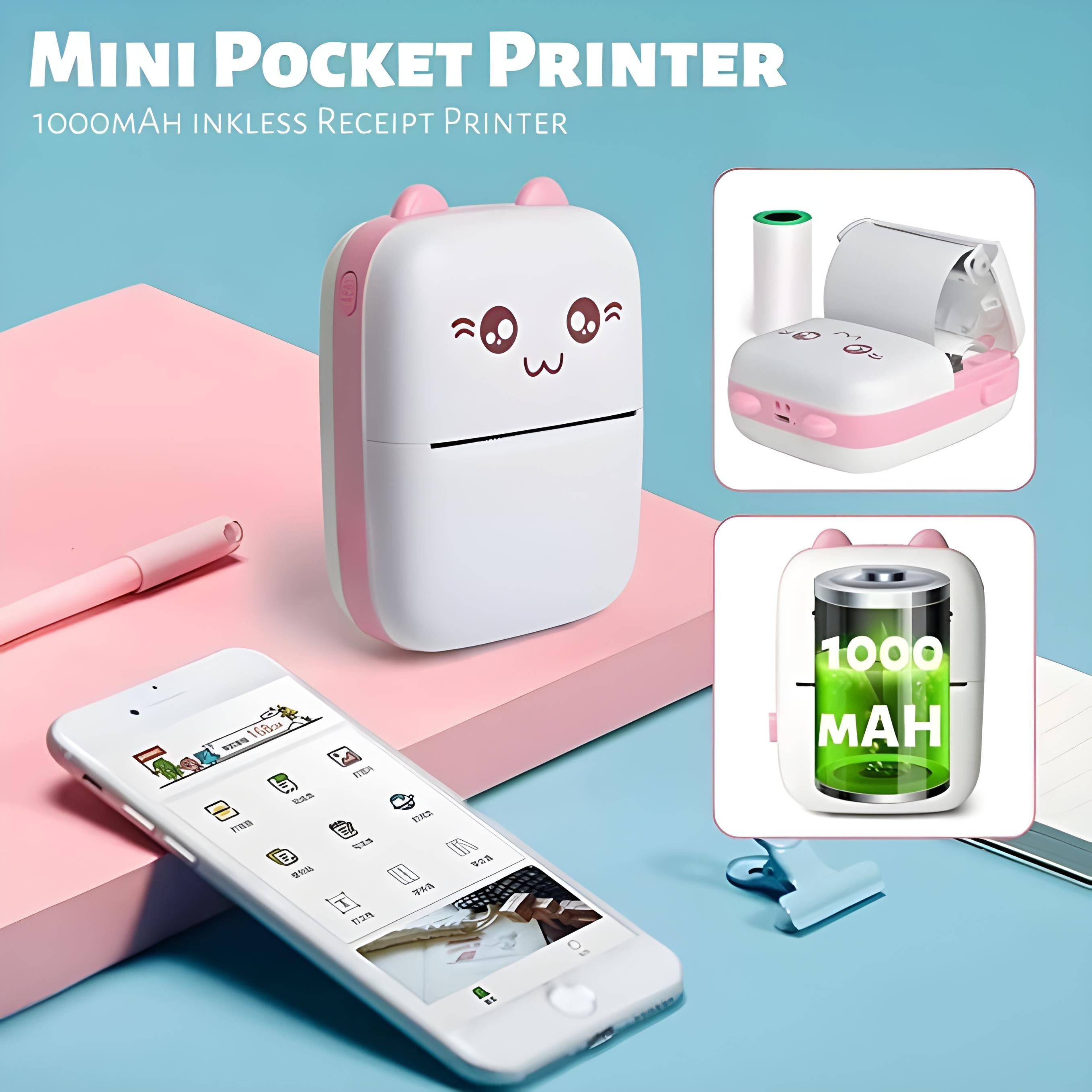 Portable Mini Thermal Printer